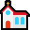 Church emoji on Microsoft